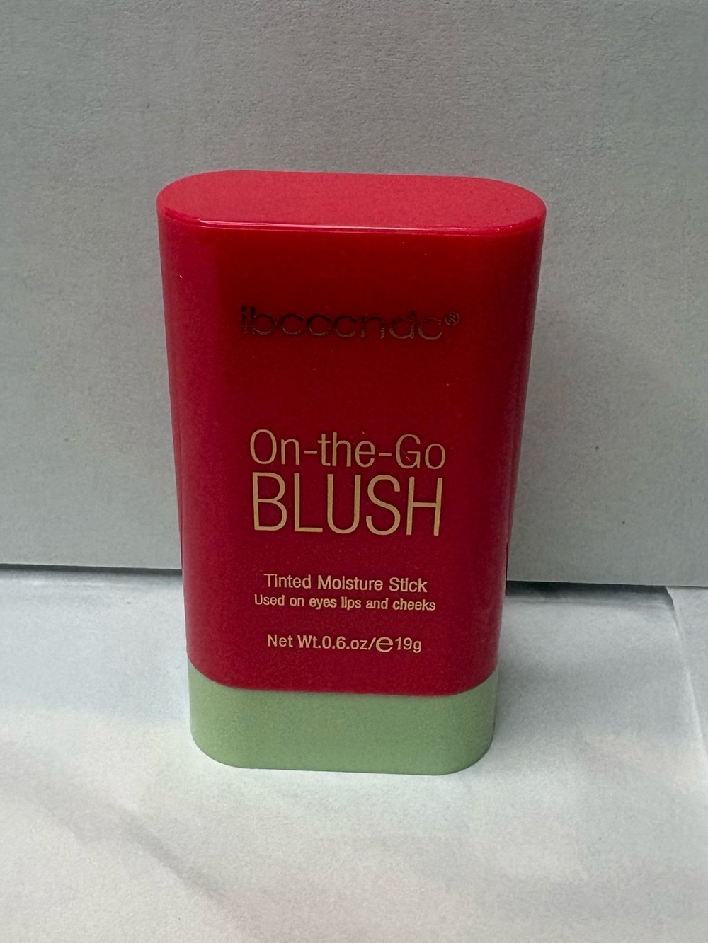 ibcccndc On-the-Go Blush Tinted Moisture Stick Hot Red Shade 0.6 oz